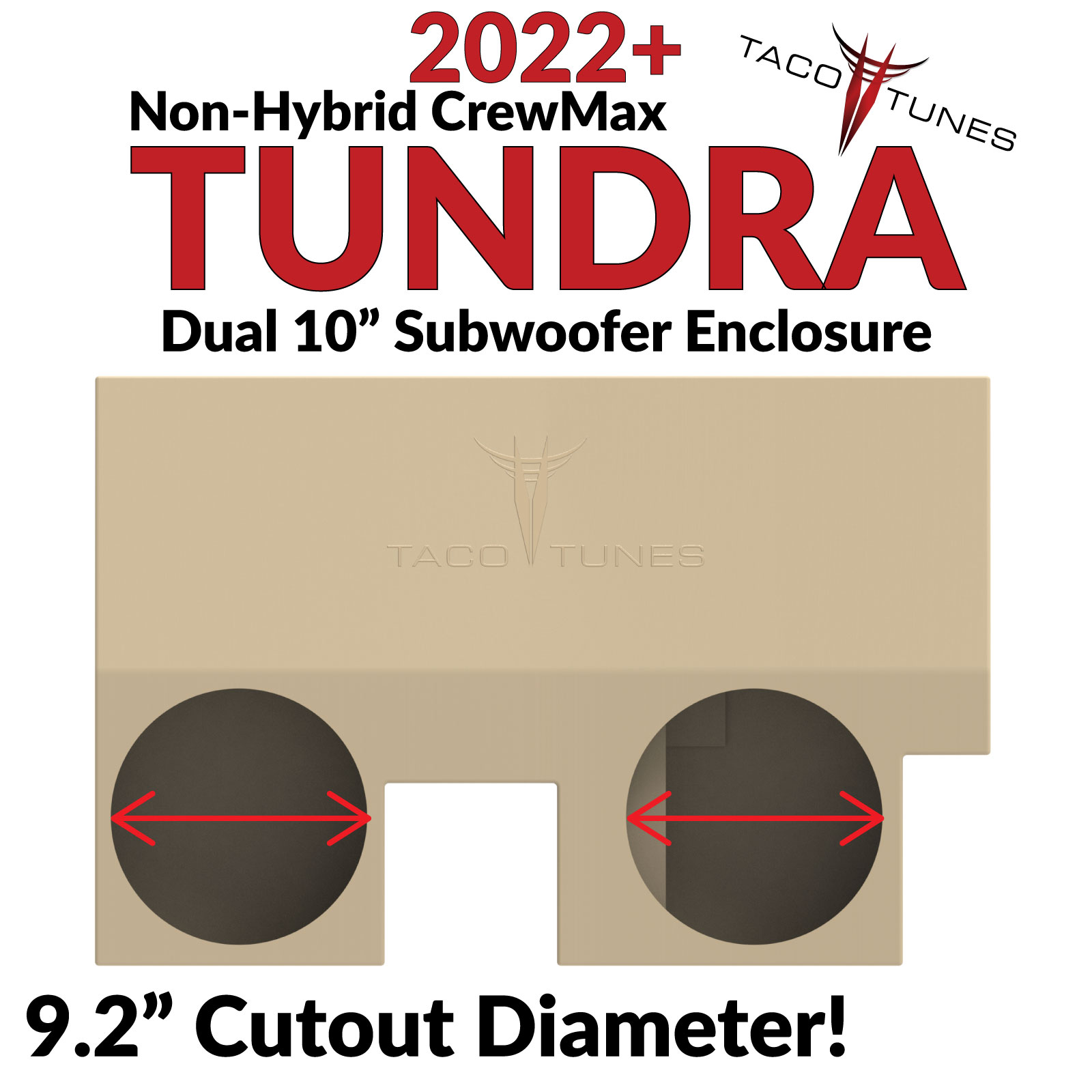 2022+-Crew-Max-Non-Hybrid-Tundra-DUAL-Subwoofer-BOX