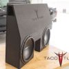 2022+ Tundra Dual 10 loaded sub enclosure