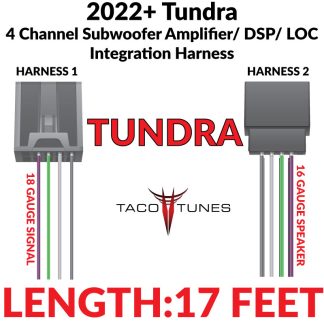 2022+-toyota-tundra-Plug-and-play-amplifier-and-sound-processor-harness