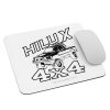Hilux 4x4 white mouse pad