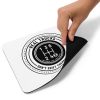 Real trucks dont shift themsleves white mouse pad