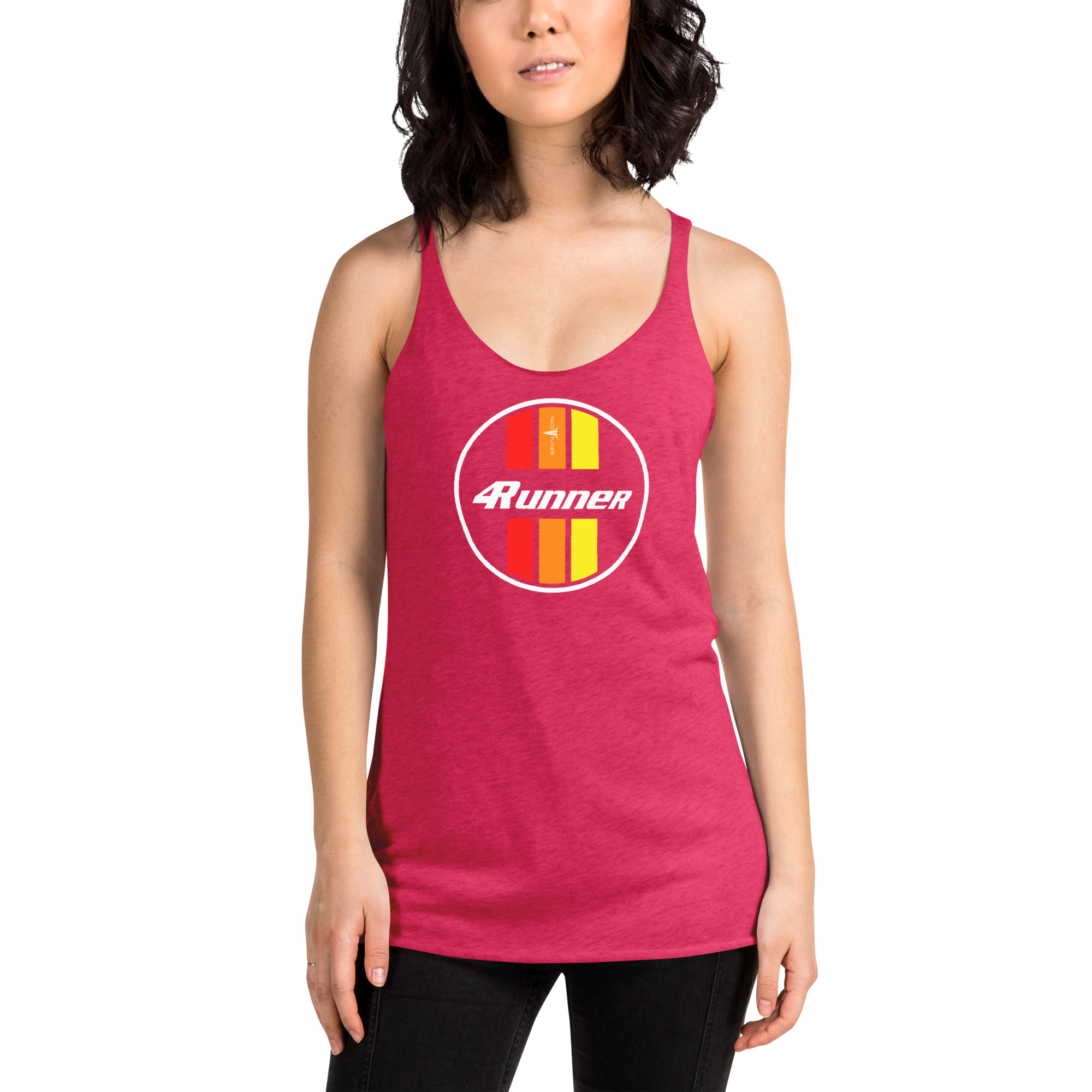 Ladies TLR Logo Gathered Racerback Tank Top - Tri Color - RC SWAG -  Stickers, T-Shirts, Hoodies, RC Kits & More!