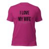 Truck merch and apparel Car merch and apparel I love trucks merch I love my wife shirt I love my truck shirt