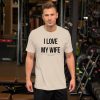 Truck merch and apparel Car merch and apparel I love trucks merch I love my wife shirt I love my truck shirt