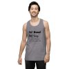 Half Hood, Half Holy Men’s premium tank top - Image 12