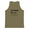 Half Hood, Half Holy Men’s premium tank top - Image 2
