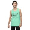 Half Hood, Half Holy Men’s premium tank top - Image 24