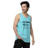 Half Hood, Half Holy Men’s premium tank top - Image 21