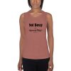 Not bossy, Just aggressively helpful Ladies’ Muscle Tank