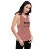Not bossy, Just aggressively helpful Ladies’ Muscle Tank - Image 2