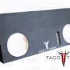 2007-2021 Toyota Tundra Dual 12 Subwoofer enclosure