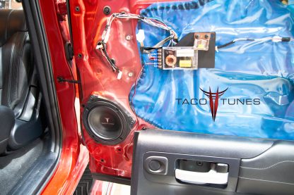 2015 toyota tundra crew max rear door component speaker upgrade