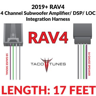 2019+-RAV4-Plug-and-play-amplifier-and-sound-processor-harness