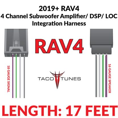 2019+-RAV4-Plug-and-play-amplifier-and-sound-processor-harness