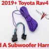2019+ Rav4 add a subwoofer plug and play harness