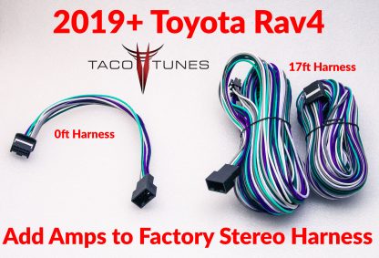2019+ Rav4 add an amp to factory head unit harness