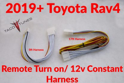 2019+ rav4 remote turn on 12v constant harness