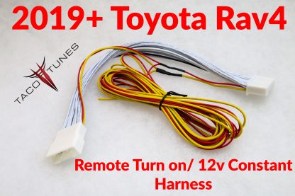 2019+ toyota rav4 remote turn on harness