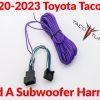 2020-2023-toyota-tacoma-add-a-subwoofer-plug-and-play-wiring-harness