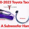 2020-2023 -toyota-tacoma-add-a-subwoofer-plug-and-playharness