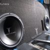 Toyota Tundra Dual 12 subwoofer box and subs