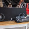 Toyota Tundra Dual 12 subwoofers