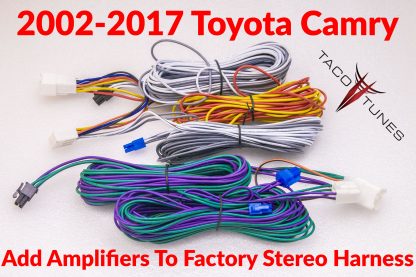 2002-2017 toyota Camry plug and play factory integration amp and sound processor harness - Copy (2)