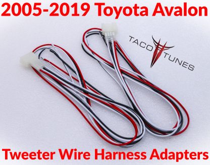 2005-2019 AVALON tweeter wirirng harness adapter
