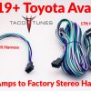 2005-2019 toyota avalon factory integration amp sound processor harness adapter