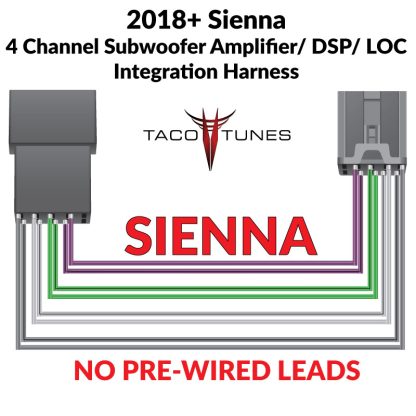 2018+-TOYOTA-SIENNA-Plug-and-play-amp-and-sound-processor-harness