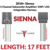 2018+-TOYOTA-SIENNA-Plug-and-play-amplifier-and-sound-processor-harness