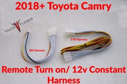 2018+ camry remote turn on 12V constant harness