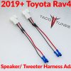 2019+ Rav4 tweeter dash speaker wirirng harness adapter