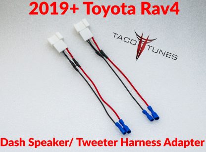 2019+ Rav4 tweeter dash speaker wirirng harness adapter