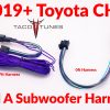 2019+ Toyota CHR Add a Subwoofer Harness 17 feet