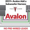 2019+-toyota-avalon-plug-and-play-add-a-subwoofer-harness