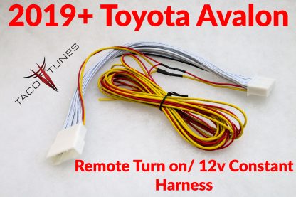 2019+ toyota avalon remote turn on harness