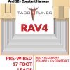 2019+ toyota rav4 remote turn on and 12v constant harness plug and play