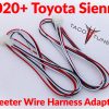 2020+ toyota SIENNA plug and play dash speaker tweeter harness