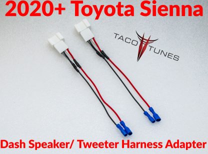 2020+ toyota SIENNA plug and play dash tweeter harness