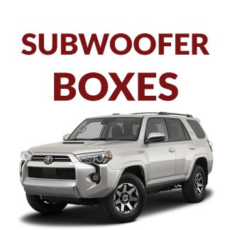 Toyota 4Runner Subwoofer Products and Accessories