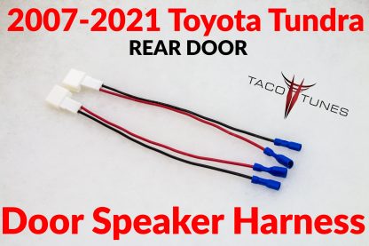 2007-2021 TOYOTA Tundra REAR DOOR speaker harness