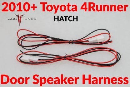 2010+ TOYOTA 4runner HATCH door component speaker harness