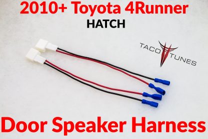 2010+ TOYOTA 4runner HATCH door speaker harness