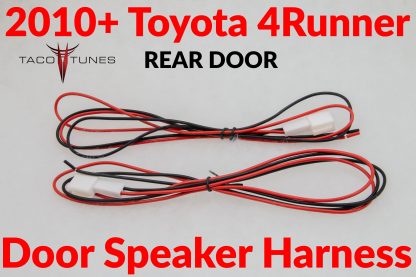 2010+ TOYOTA 4runner rear door component speaker harness