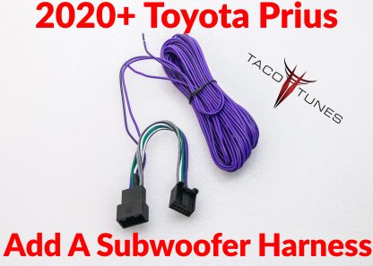 2019+ Toyota PRIUS Add a Subwoofer Harness 17 feet -