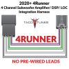 2020+-4RUNNER-Plug-and-play-amp-and-sound-processor-harness