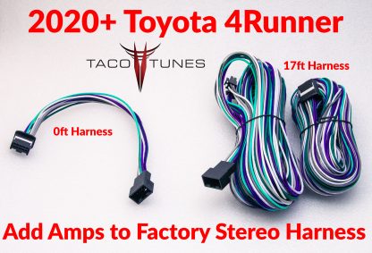 2020+ 4RUNNER Plug and play amplifier sound processor harness