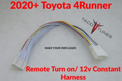 2020+ 4Runner remote turn on 12V constant harness