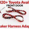 2020+ TOYOTA AVALON FRONT DOOR component speaker harness